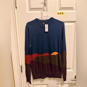 Mens Express Crewneck Sweater NWT